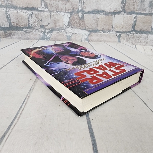 Star Wars Dark Saber Vintage 1995 Hardcover Book By Kevin Anderson - Picture 5 of 13